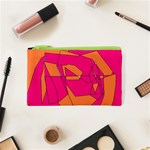 Red Orange 5000 Cosmetic Bag (XS) Front
