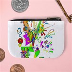 Splatter Life Coin Change Purse Back