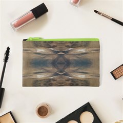 Wildlife Wild Animal Skin Art Brown Black Cosmetic Bag (xs)