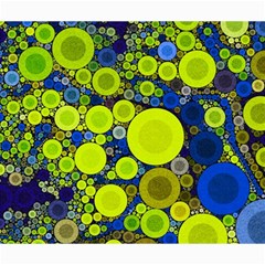 Polka Dot Retro Pattern Canvas 20  X 24  (unframed) by OCDesignss