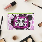 Cartoon Skull  Cosmetic Bag (XS) Back