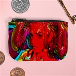 Mardi Gras Coin Change Purse Front
