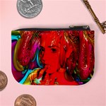 Mardi Gras Coin Change Purse Back