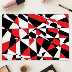 Shattered Life Tricolor Cosmetic Bag (xxl)