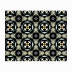 Faux Animal Print Pattern Small Glasses Cloth (2-Side) Front