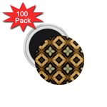Faux Animal Print Pattern 1.75  Magnets (100 pack)  Front
