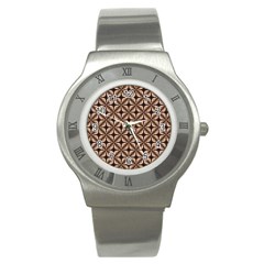 Cute Pretty Elegant Pattern Stainless Steel Watches by GardenOfOphir