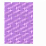 Many Stars, Lilac Small Garden Flag (Two Sides) Front