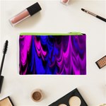 Fractal Marbled 13 Cosmetic Bag (XS) Back