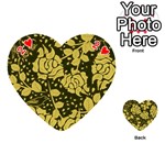 Floral Wallpaper Forest Playing Cards 54 (Heart)  Front - Heart2