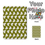Cute Baby Socks Illustration Pattern Multi-purpose Cards (Rectangle)  Front 2