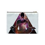 Deep Meditation #2 Cosmetic Bag (Medium)  Back