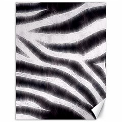 Black&white Zebra Abstract Pattern  Canvas 18  X 24   by OCDesignss