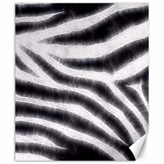 Black&white Zebra Abstract Pattern  Canvas 20  X 24   by OCDesignss