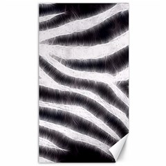 Black&white Zebra Abstract Pattern  Canvas 40  X 72   by OCDesignss