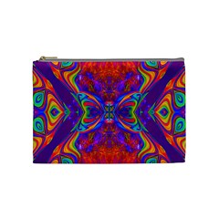 Butterfly Abstract Cosmetic Bag (medium) by icarusismartdesigns
