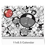 2025 Search Red Wall Calendar 11 x 8.5 (12-Months) Cover