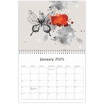 2025 Search Red Wall Calendar 11 x 8.5 (12-Months) Jan 2025