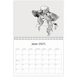 2025 Search Red Wall Calendar 11 x 8.5 (12-Months) Jun 2025