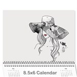 2025 Search Red Wall Calendar 8.5 x 6 Cover