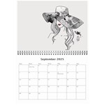 2025 Search Red Wall Calendar 8.5 x 6 Sep 2025