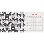 2025 Search Red Desktop Calendar 11  x 5  May 2025
