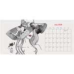 2025 Search Red Desktop Calendar 11  x 5  Jul 2025