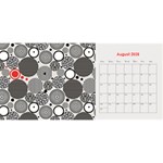 2025 Search Red Desktop Calendar 11  x 5  Aug 2025