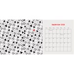2025 Search Red Desktop Calendar 11  x 5  Sep 2025