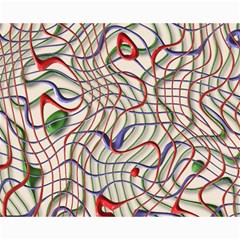 Ribbon Chaos 2 Collage 8  X 10 