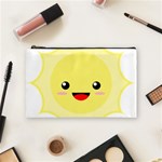 Kawaii Sun Cosmetic Bag (Medium)  Front