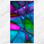 Imposant Abstract Teal Canvas 40  x 72   39.28 x69.23  Canvas - 1