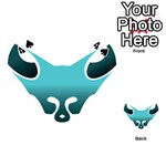 Fox Logo Blue Gradient Playing Cards 54 (Heart)  Front - Spade4