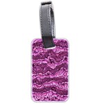Alien Skin Hot Pink Luggage Tags (Two Sides) Back