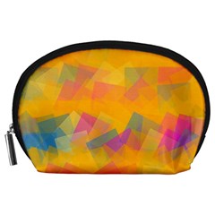 Fading Squares Accessory Pouch by LalyLauraFLM
