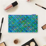 Mermaid Scales Cosmetic Bag (Small) Back