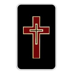 Red Christian Cross Memory Card Reader (rectangular) by igorsin