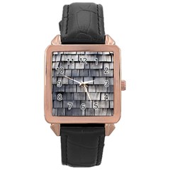 Weathered Shingle Rose Gold Watches by trendistuff