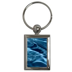 Water Ripples 1 Key Chains (rectangle)  by trendistuff
