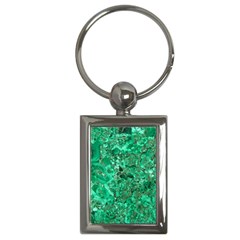 Marble Green Key Chains (rectangle)  by trendistuff