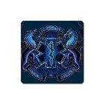 Ems Blue Square Magnet Front