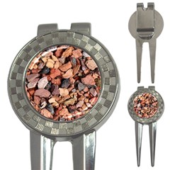 Colored Rocks 3-in-1 Golf Divots