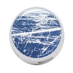 BLUE AND WHITE ART 4-Port USB Hub (One Side) Front
