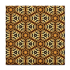 Faux Animal Print Pattern Tile Coasters