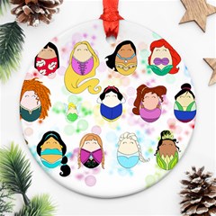 Disney Ladies Ornament (round) 