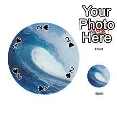 Ocean Wave 2 Playing Cards 54 (round) 
