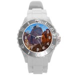 ZION NATIONAL PARK Round Plastic Sport Watch (L) Front