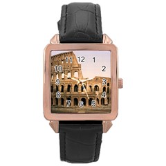 Rome Colosseum Rose Gold Watches by trendistuff