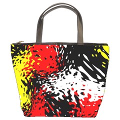 Glass Texture  	bucket Bag by LalyLauraFLM