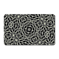 Polygons Pattern Print Magnet (rectangular)